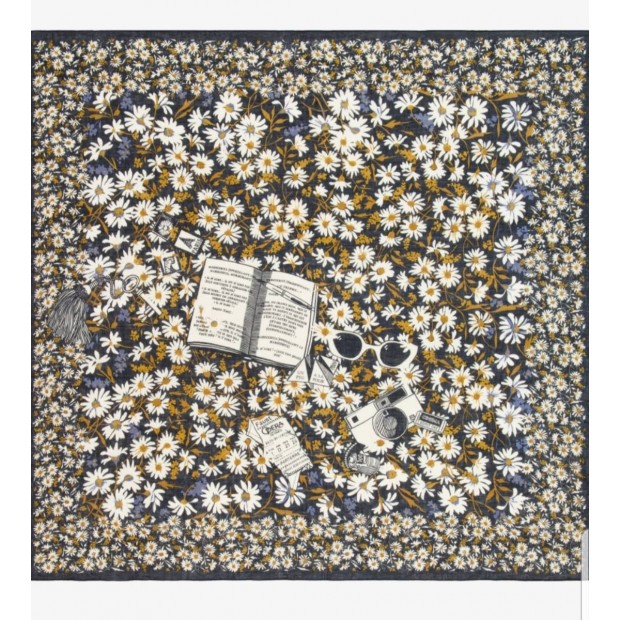 Inoui Editions medvilnės skara FAUST BLACK